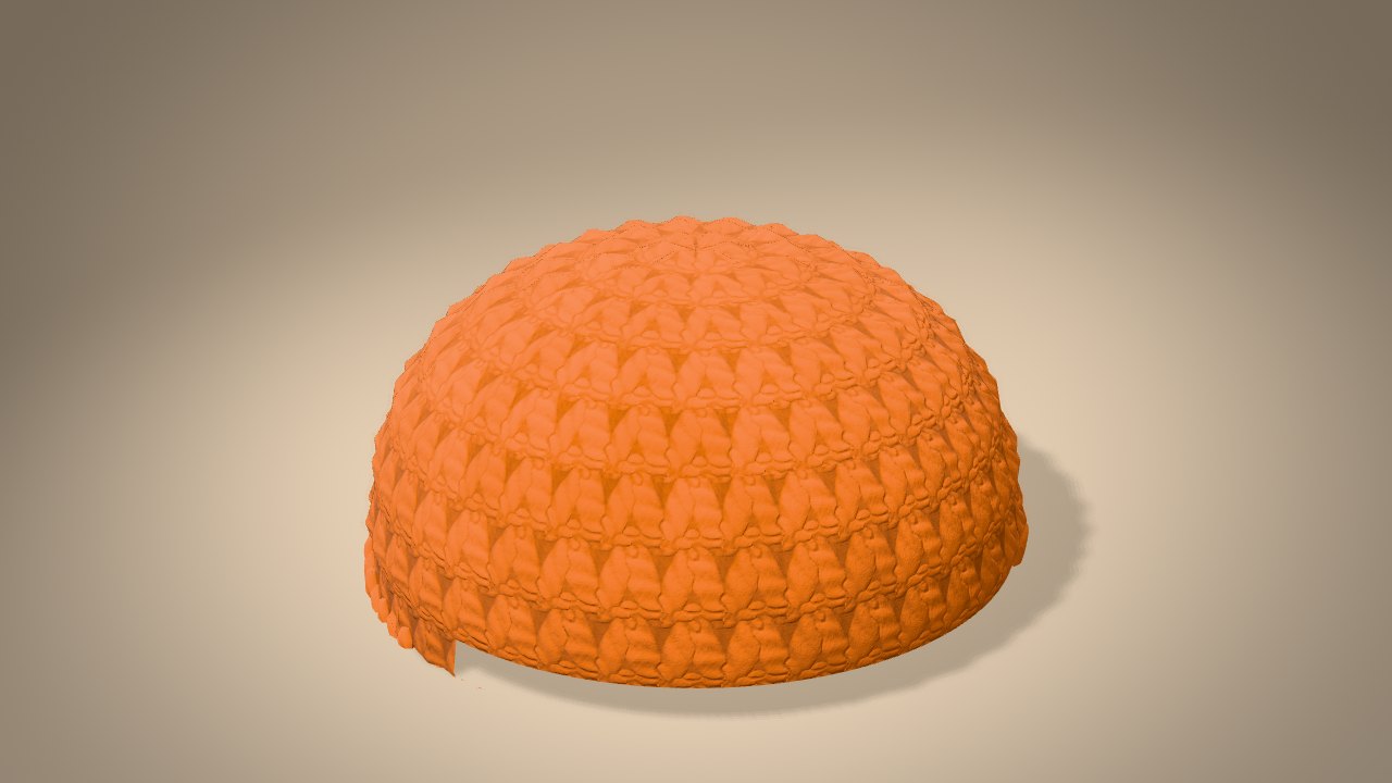 Little Christmas Fox in 3D: halfway