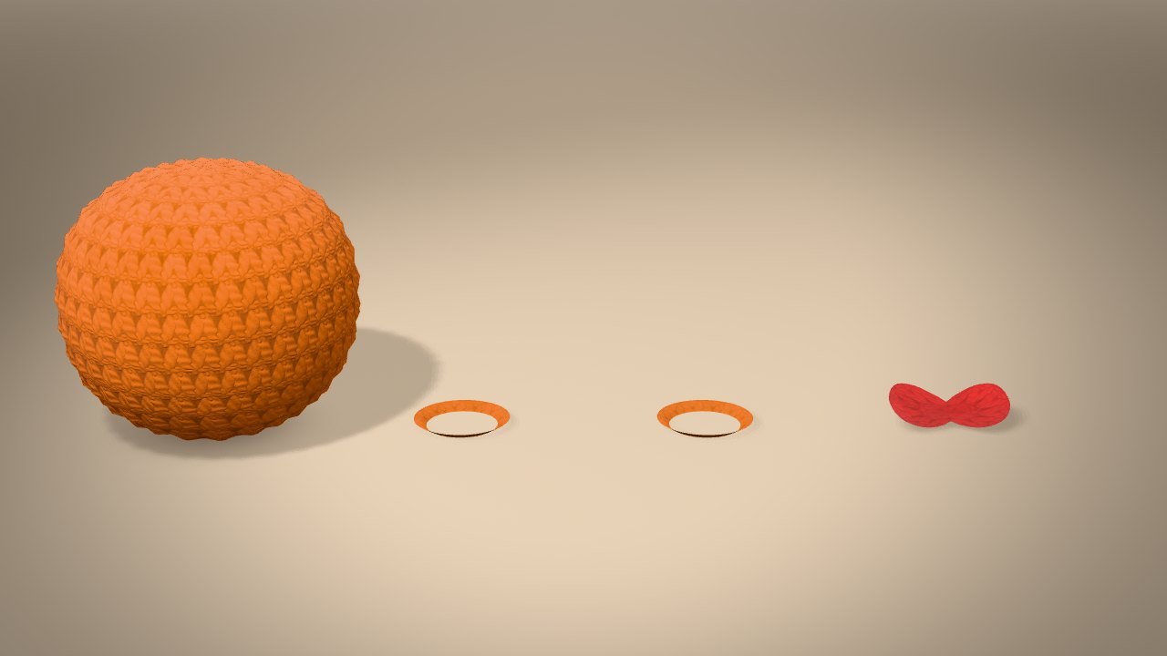 Little Christmas Fox in 3D: every piece