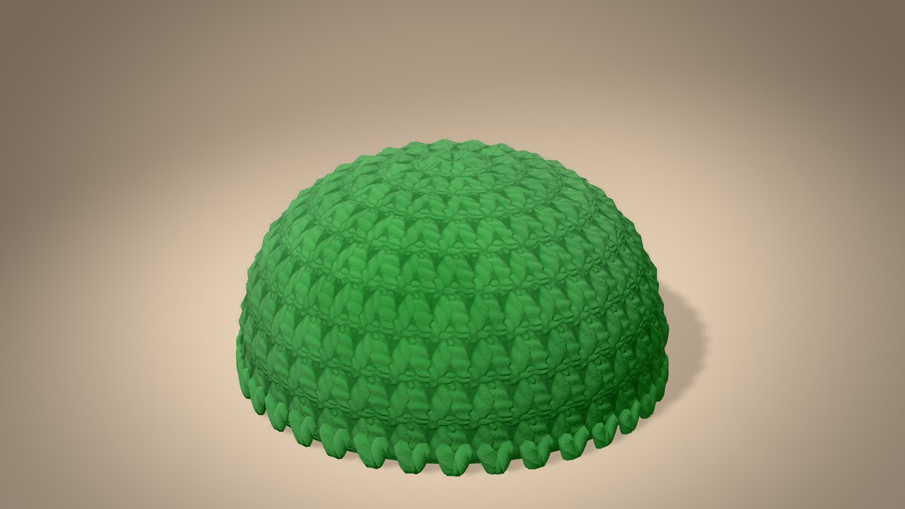Little Christmas Frog in 3D: halfway
