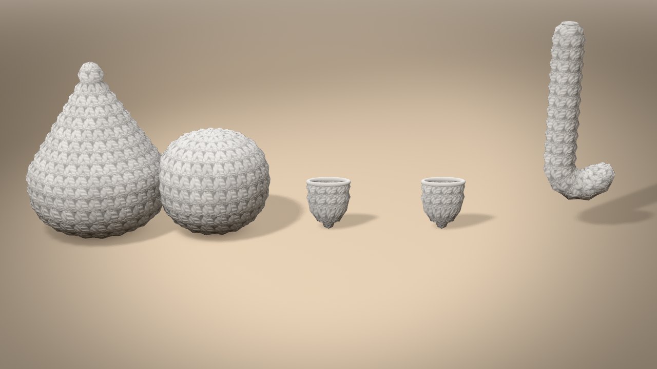 Little Christmas Kitten in 3D: every piece