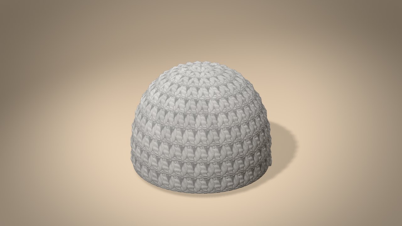 Little Christmas Mouse in 3D: halfway