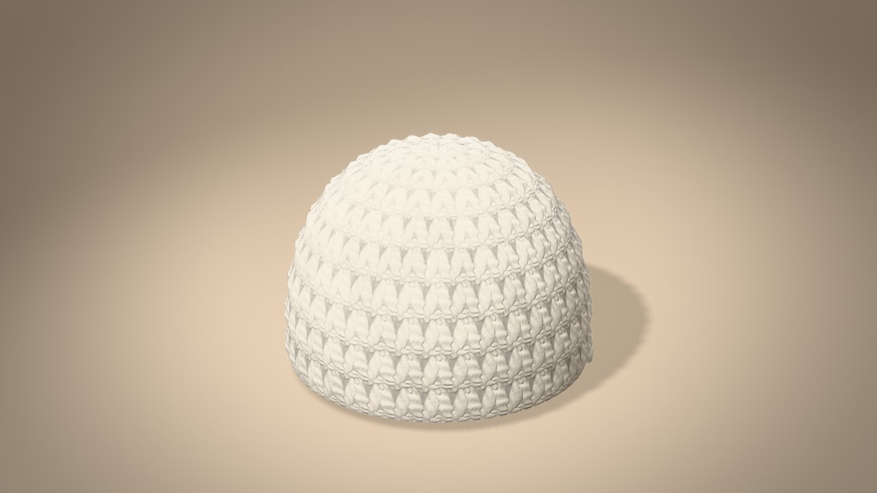 Little Christmas Panda in 3D: halfway