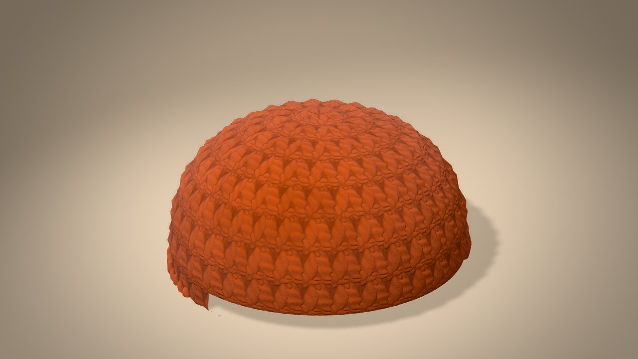 Little Christmas Squirrel in 3D: halfway