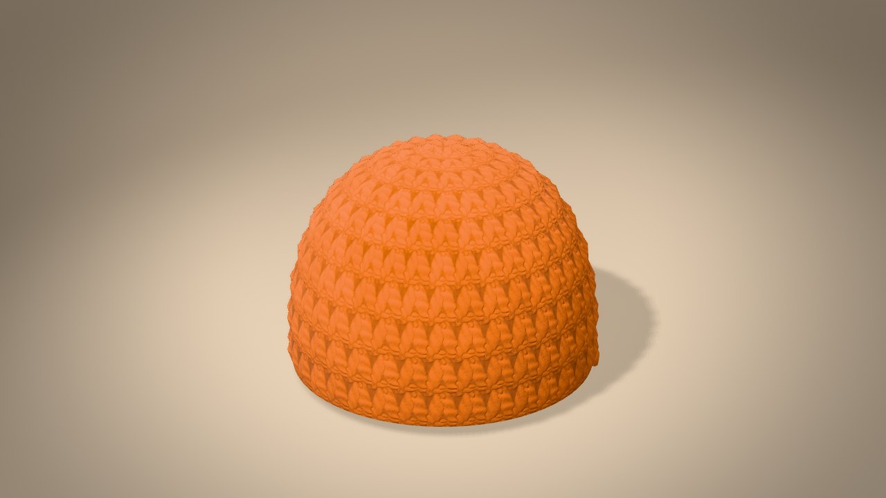 Little Christmas Tiger in 3D: halfway
