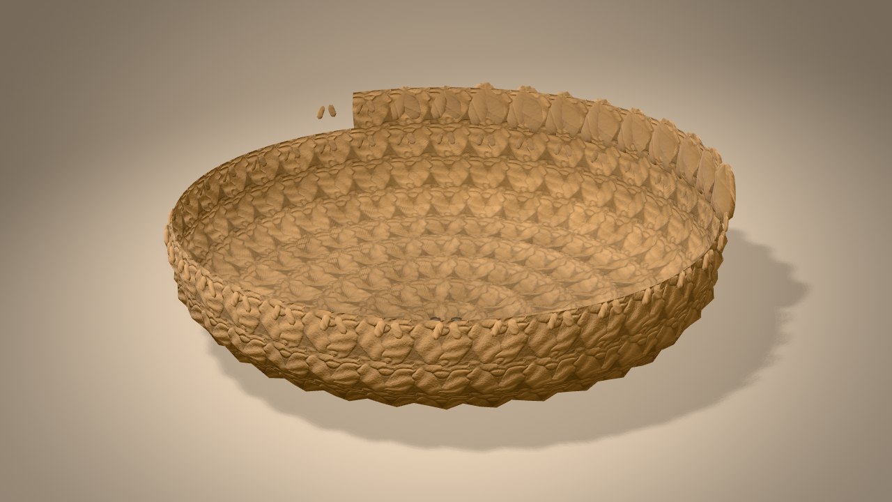 Little Cupcake in 3D: halfway
