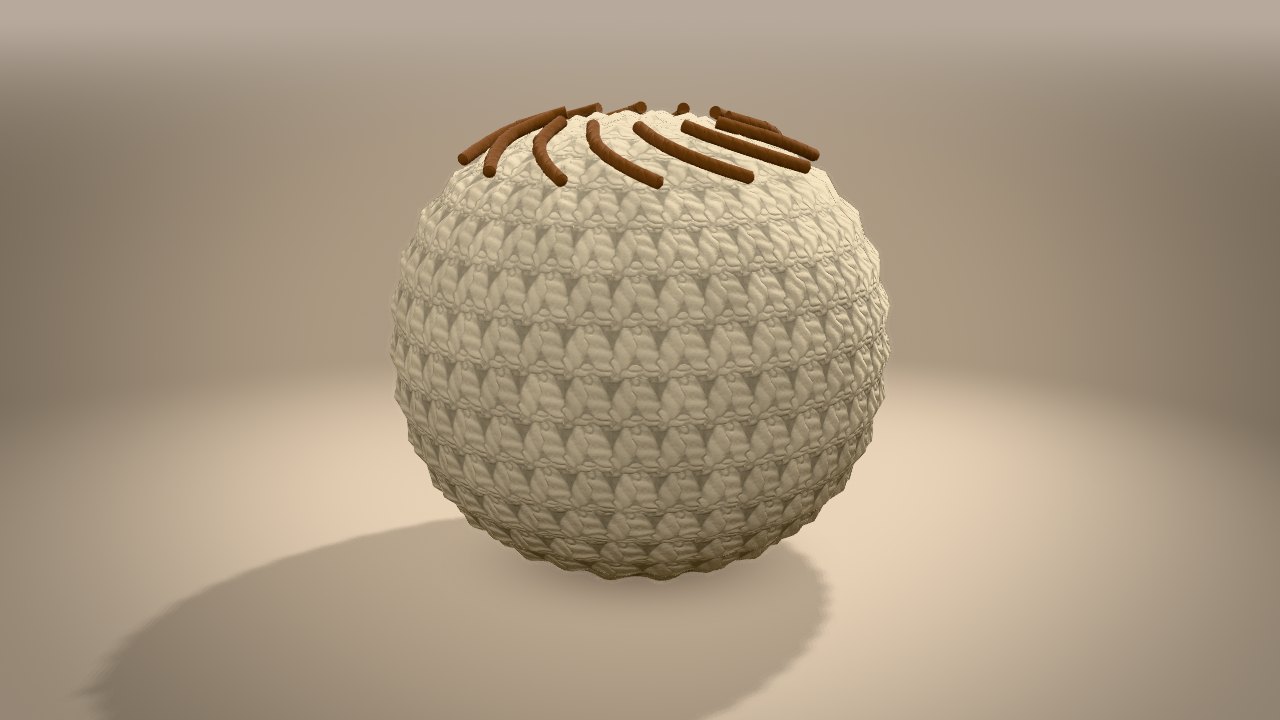 Little Dumpling in 3D: from the back