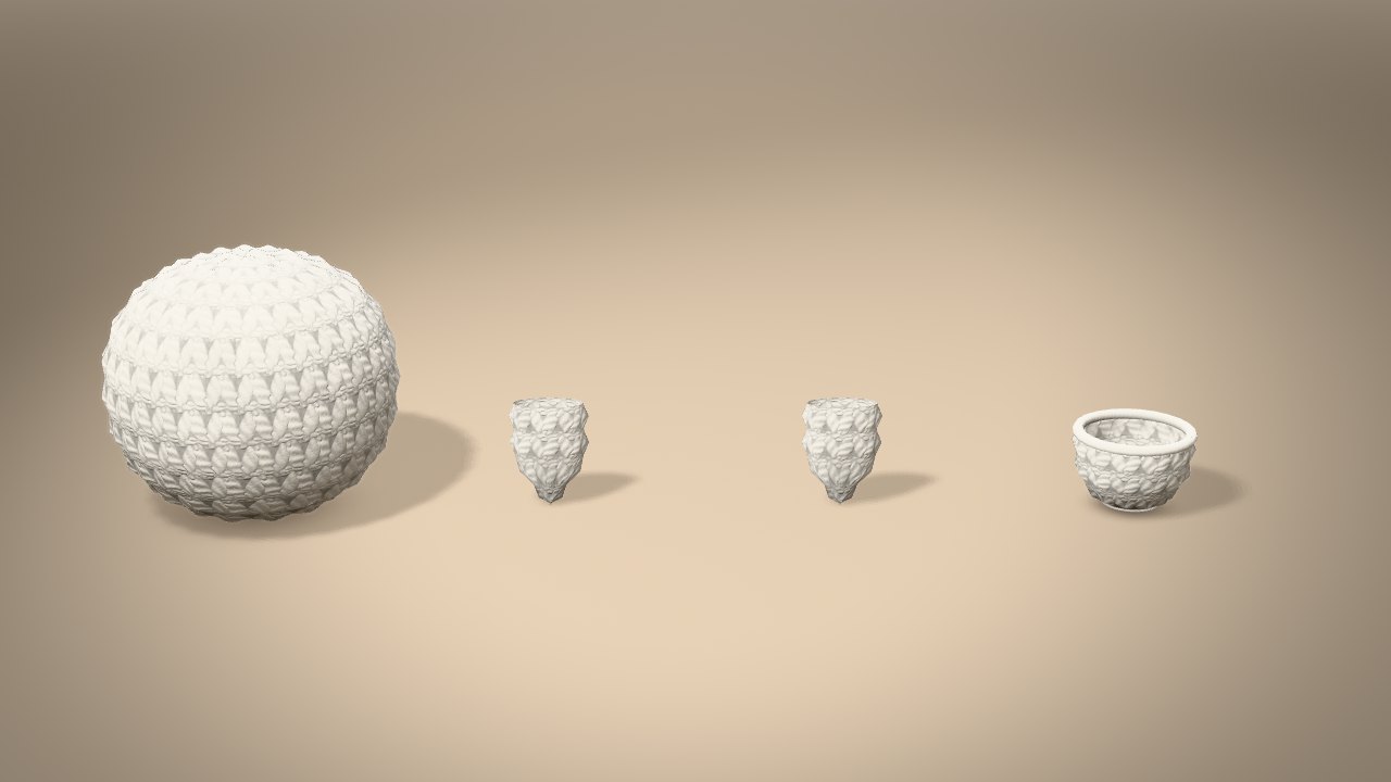 Little Fox in 3D: every piece