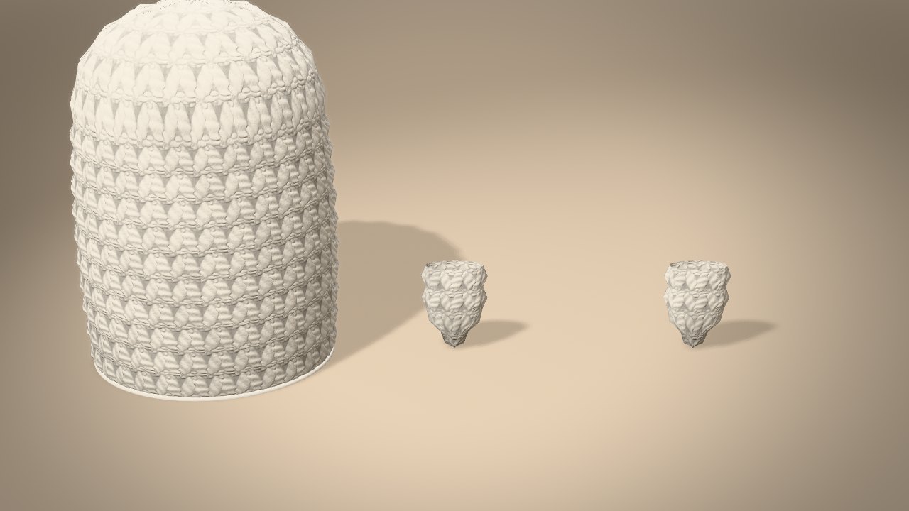 Little Ghost Cat in 3D: every piece
