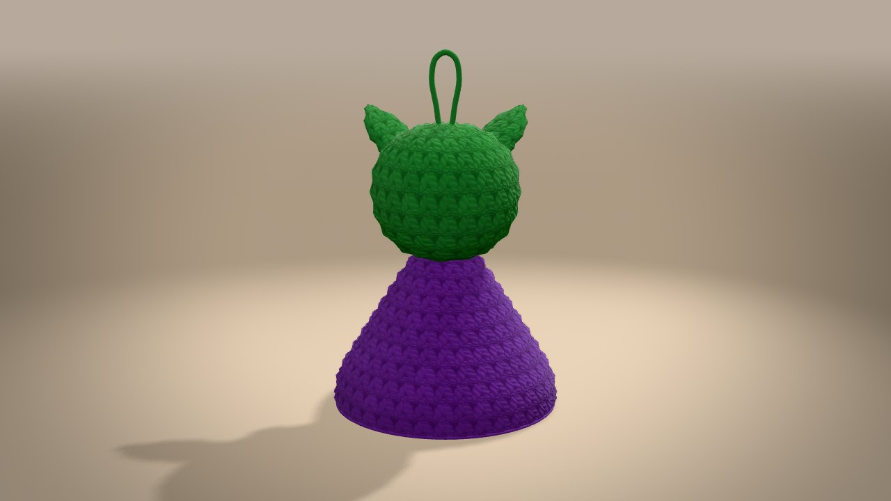 Little Goblin in 3D: from the back
