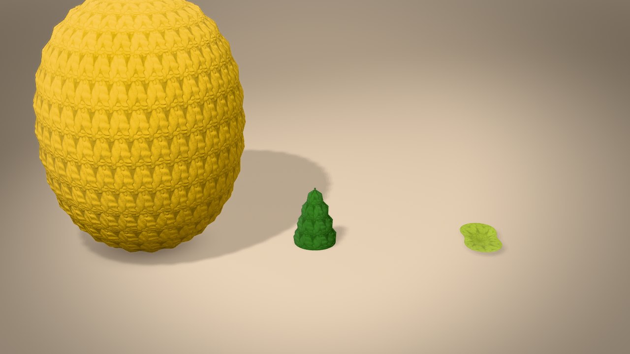 Little Lemon in 3D: every piece