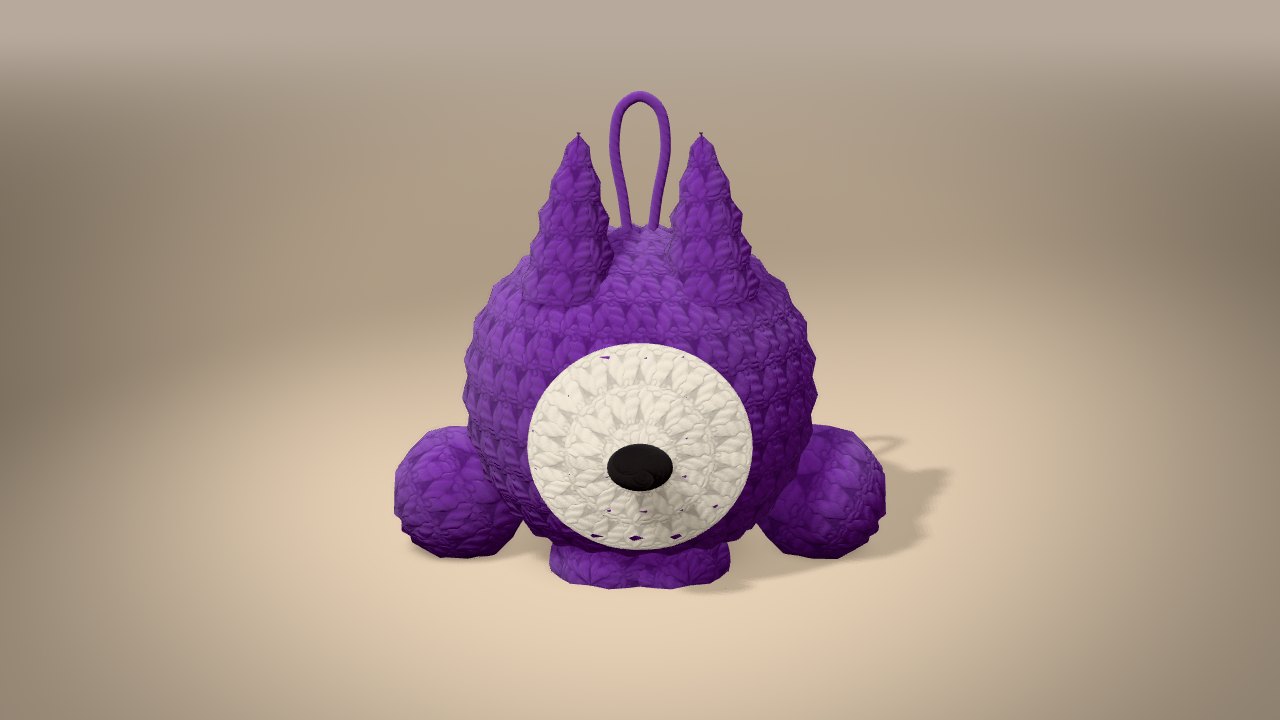 Little Monster in 3D: finished