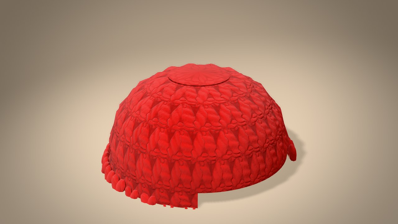 Little Mushroom in 3D: halfway