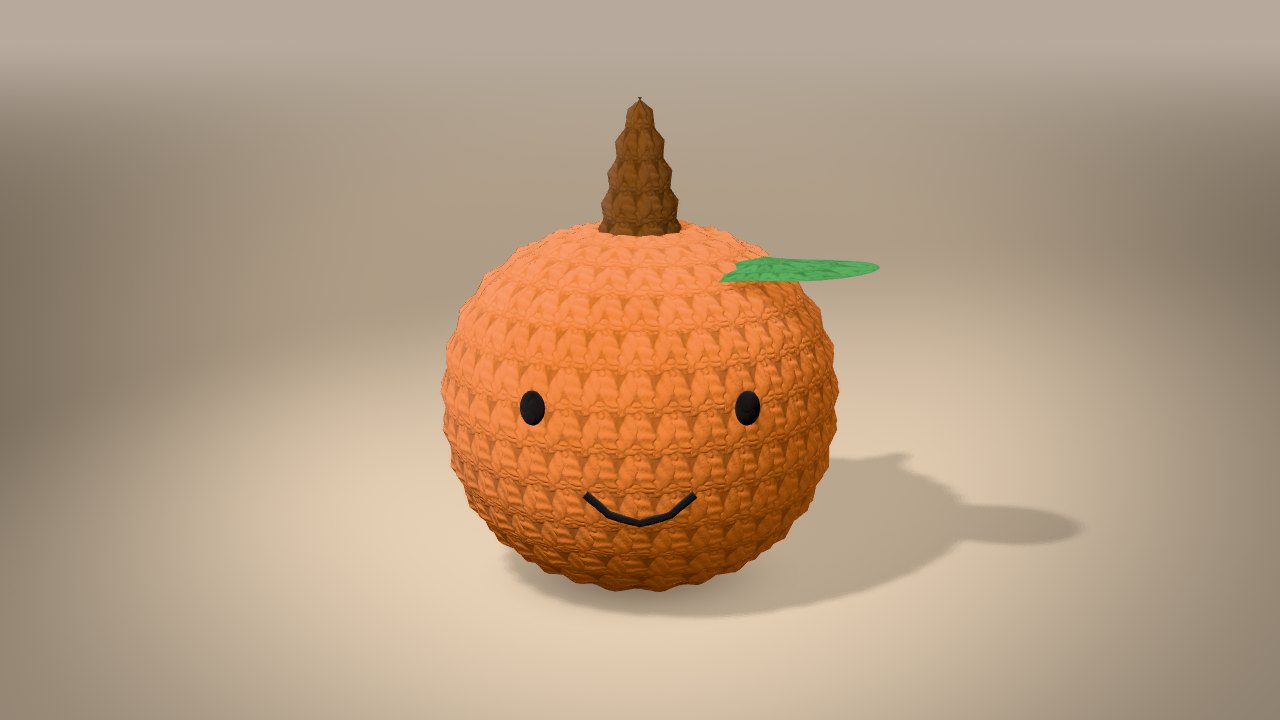 Little Peach in 3D: finished