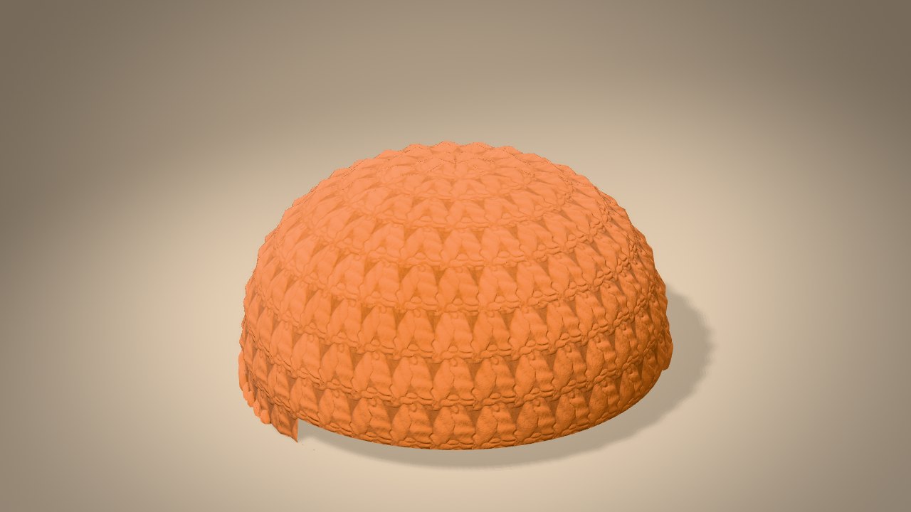 Little Peach in 3D: halfway