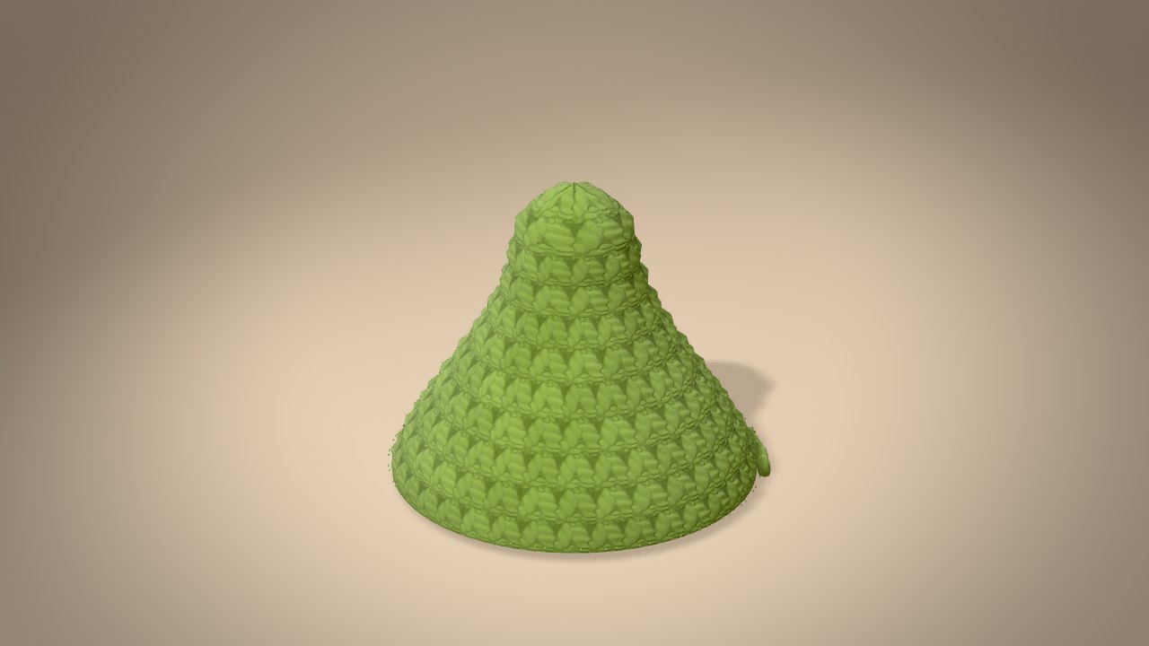 Little Pear in 3D: halfway