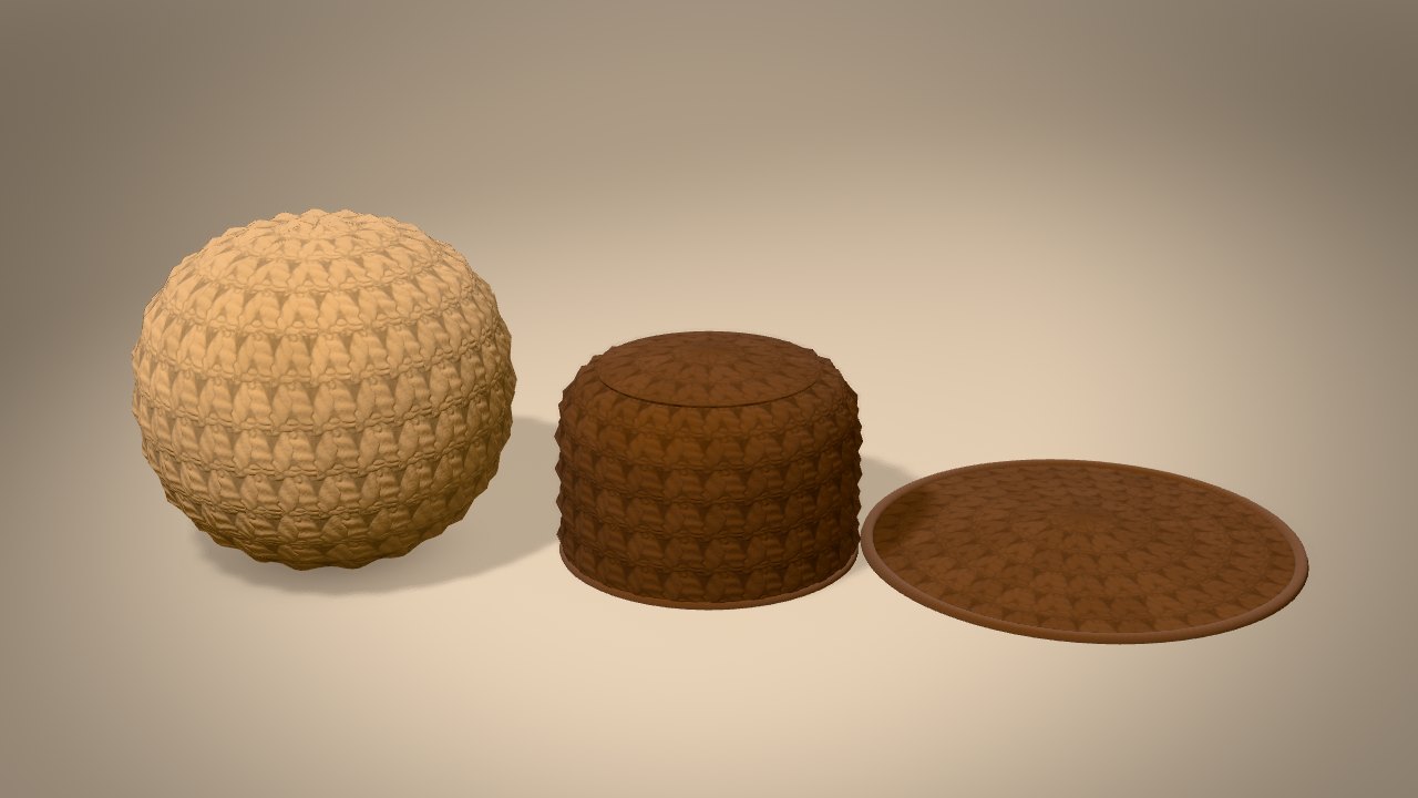 Little Scarecrow in 3D: every piece