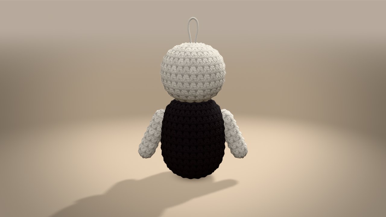 Little Skeleton in 3D: from the back