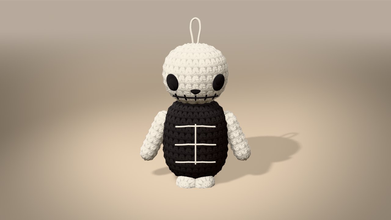 Little Skeleton in 3D: finished