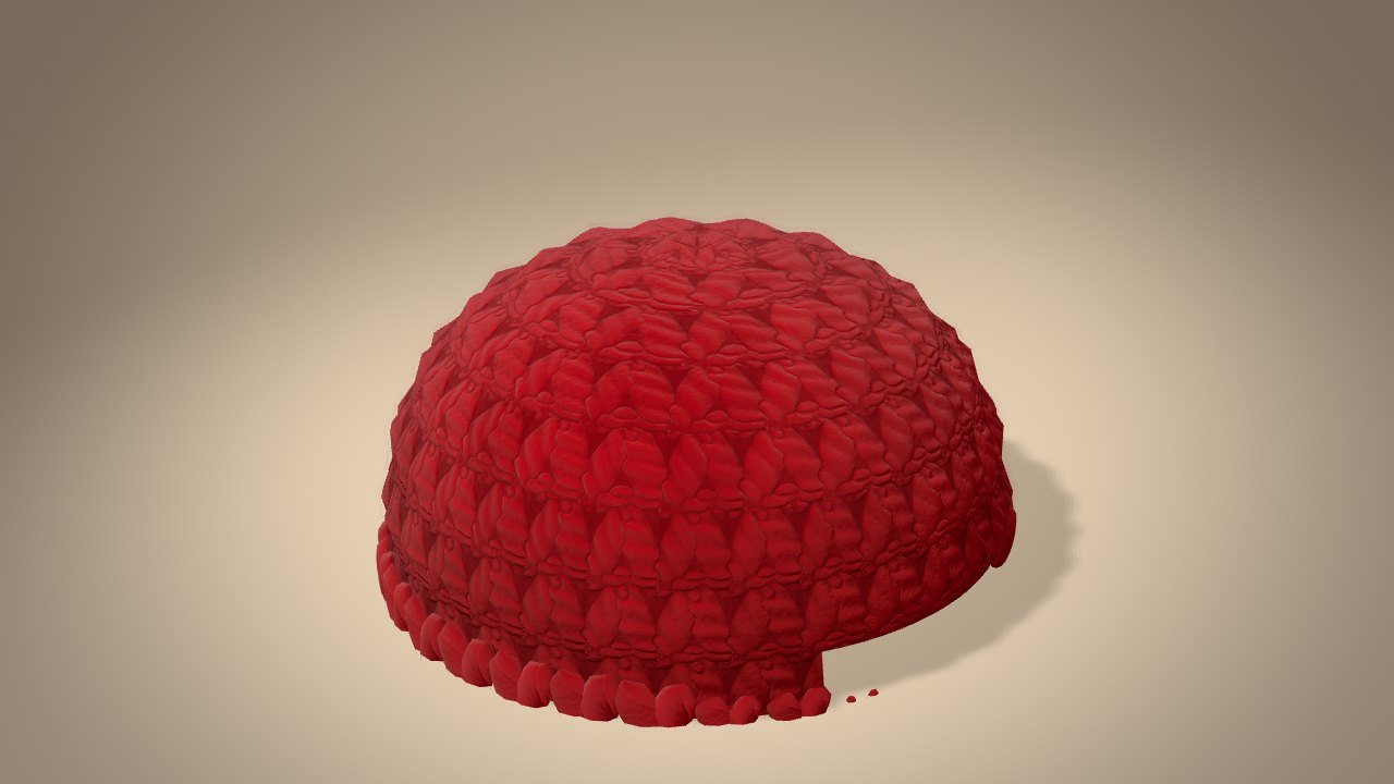 Little Strawberry in 3D: halfway