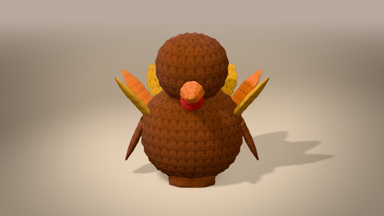 Little Turkey in 3D: finished