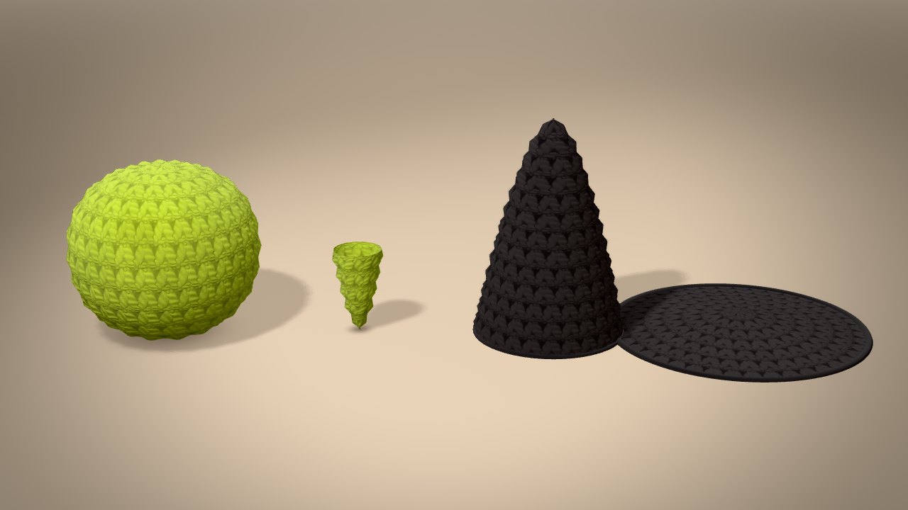 Little Witch Ornament in 3D: every piece