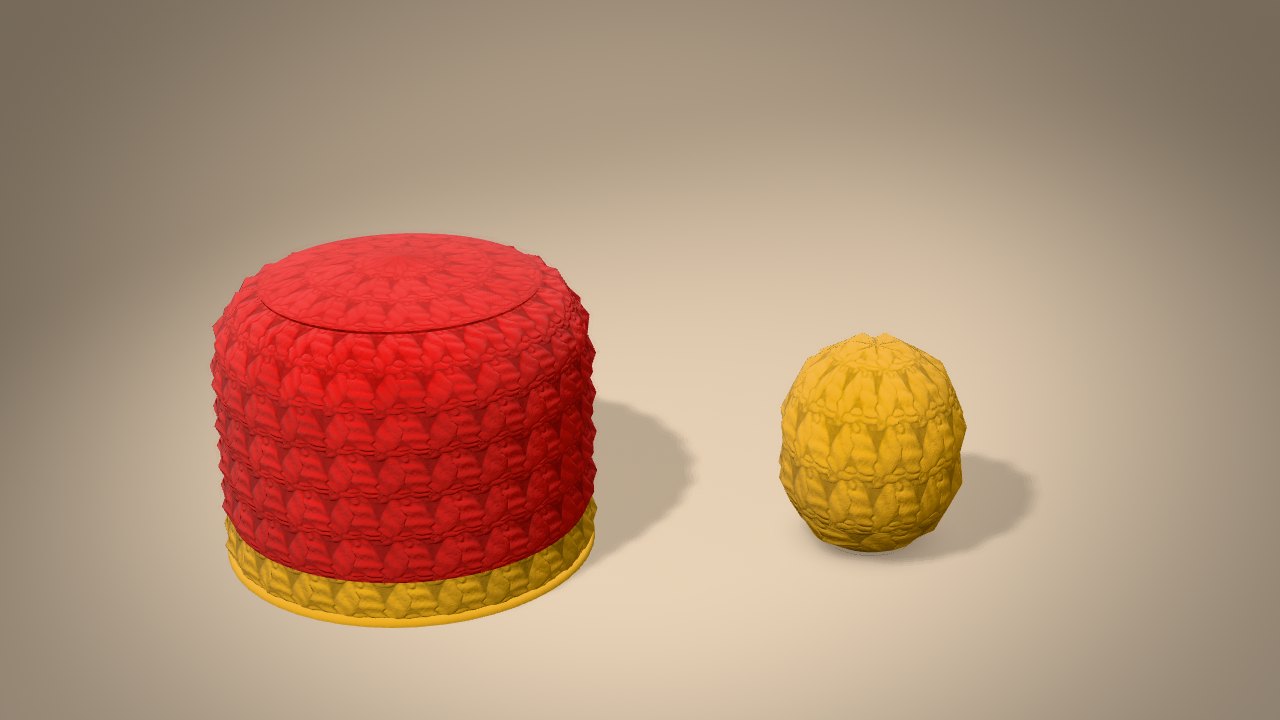 Mini Christmas Bell in 3D: every piece