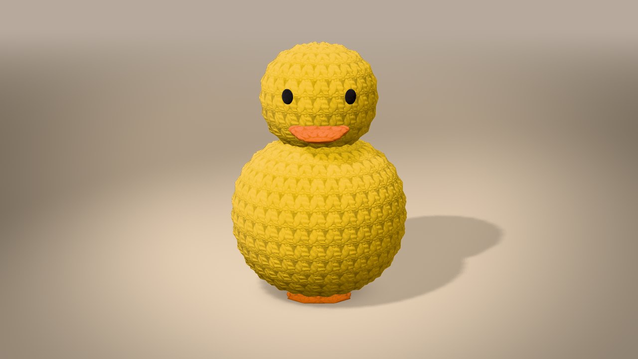 Mini Duckling in 3D: finished
