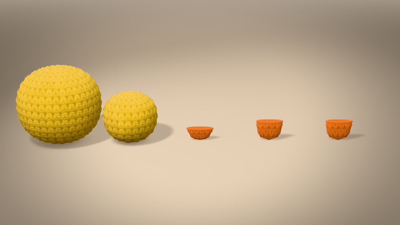 Mini Duckling in 3D: every piece