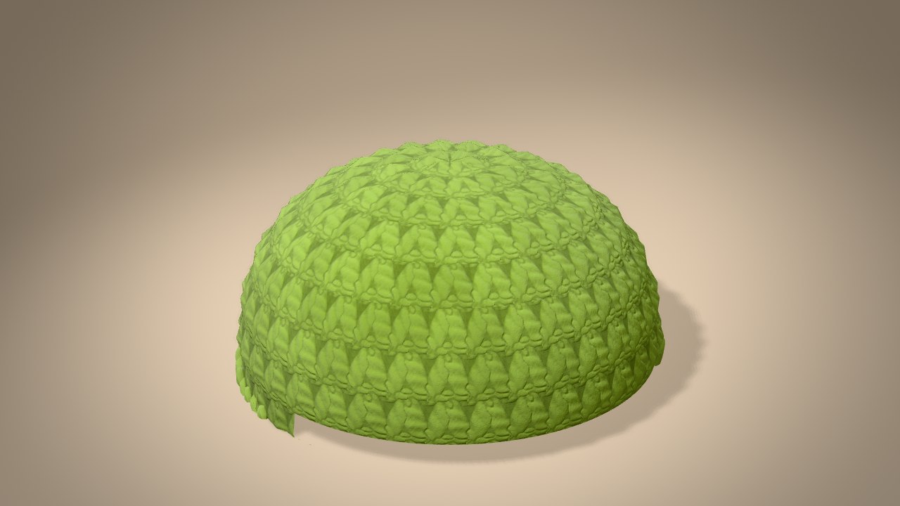 Mini Harvest Apple in 3D: halfway
