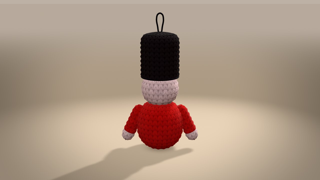 Mini Nutcracker in 3D: from the back