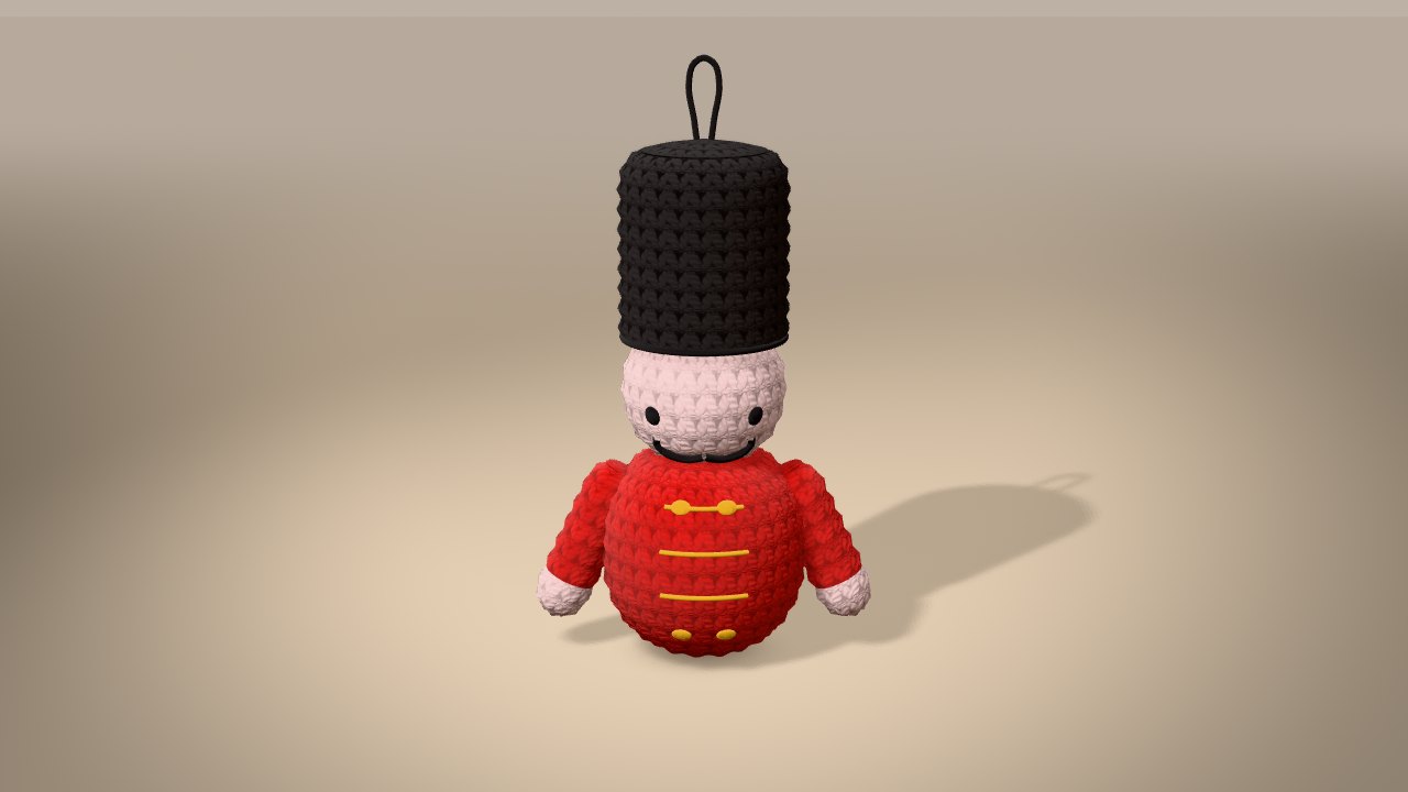 Mini Nutcracker in 3D: finished