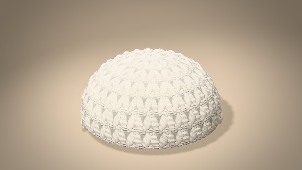Mini Snow Globe in 3D: halfway