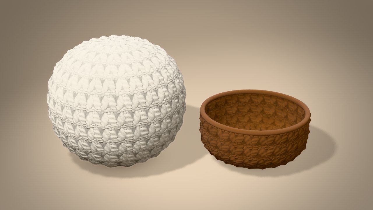 Mini Snow Globe in 3D: every piece