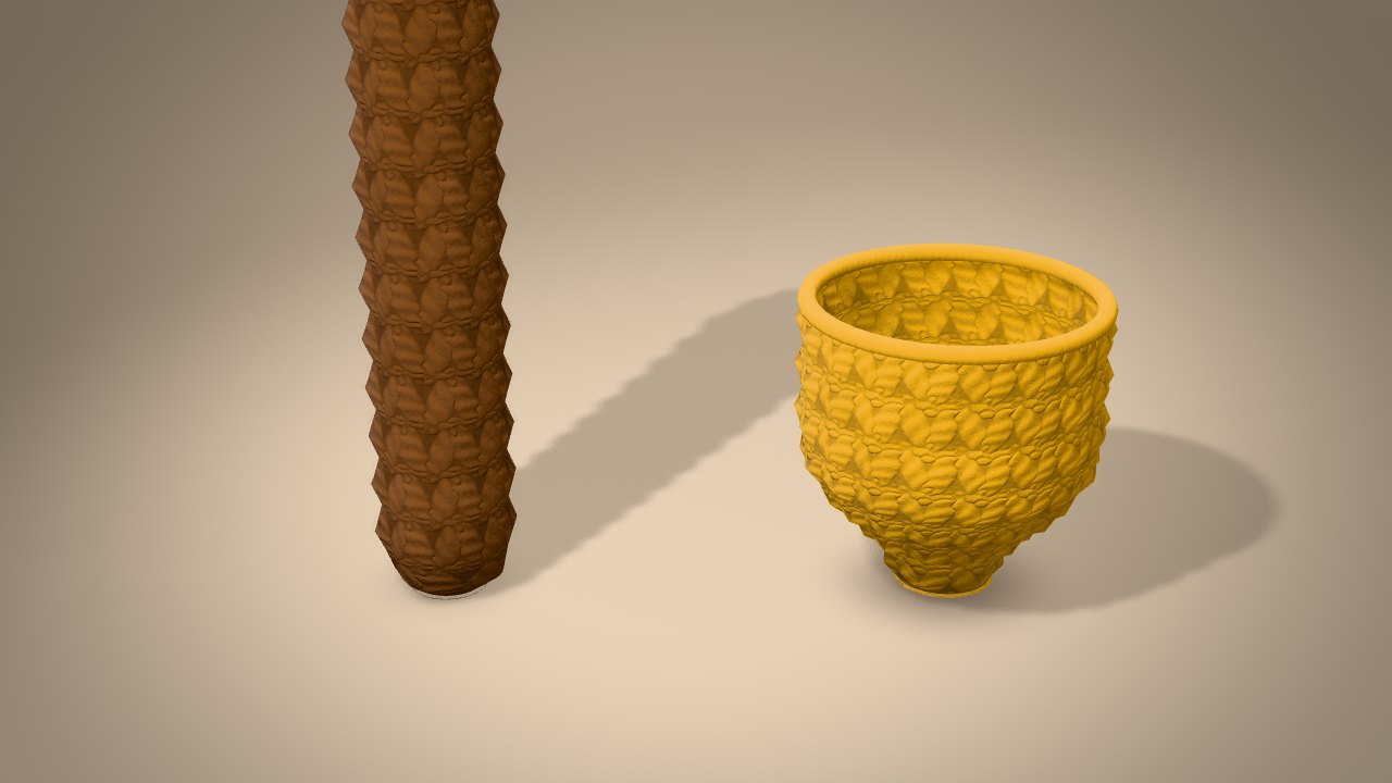 Mini Witch Broom in 3D: every piece