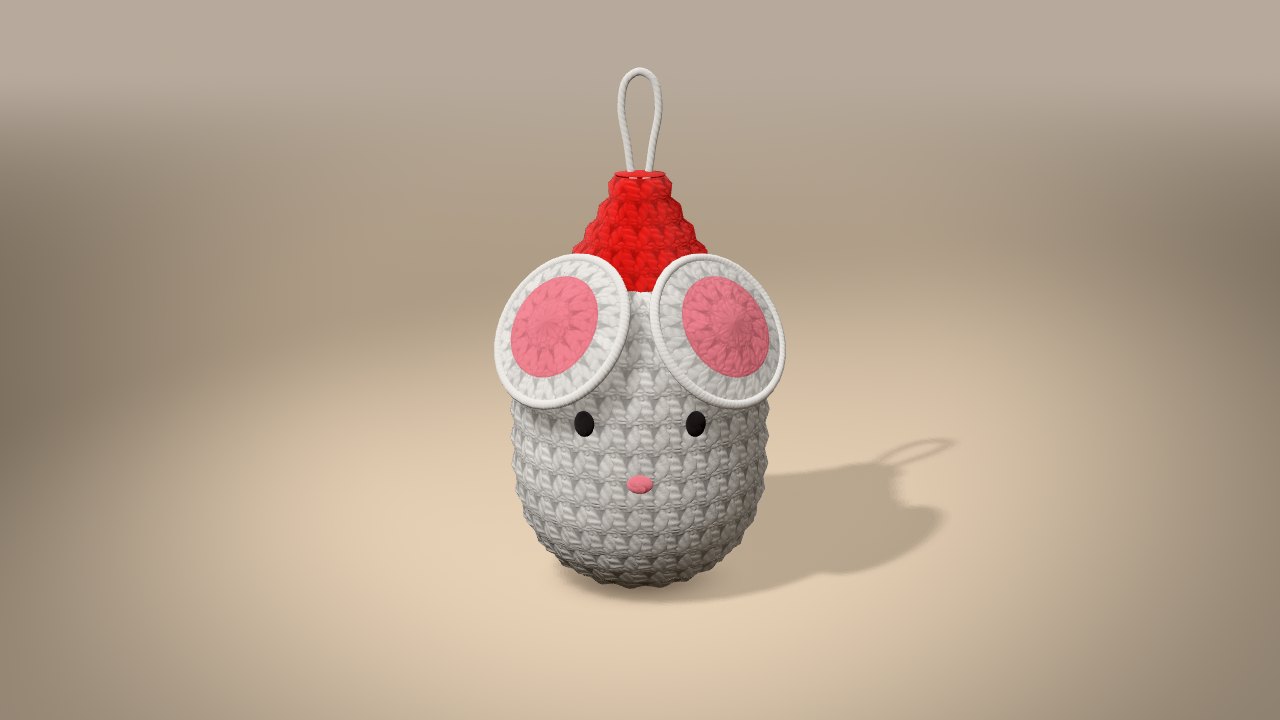 Mouse in a Hat in 3D: finished