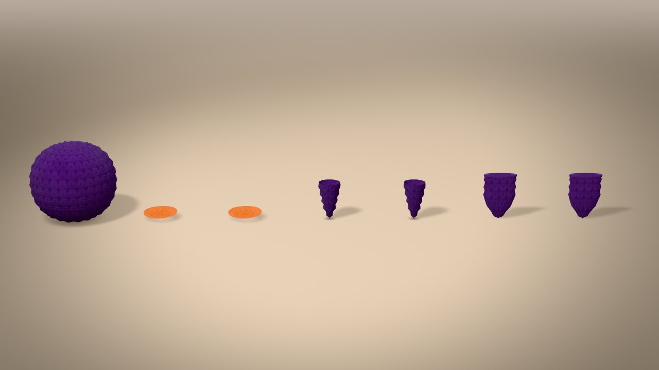 Owl Ornament in 3D: every piece