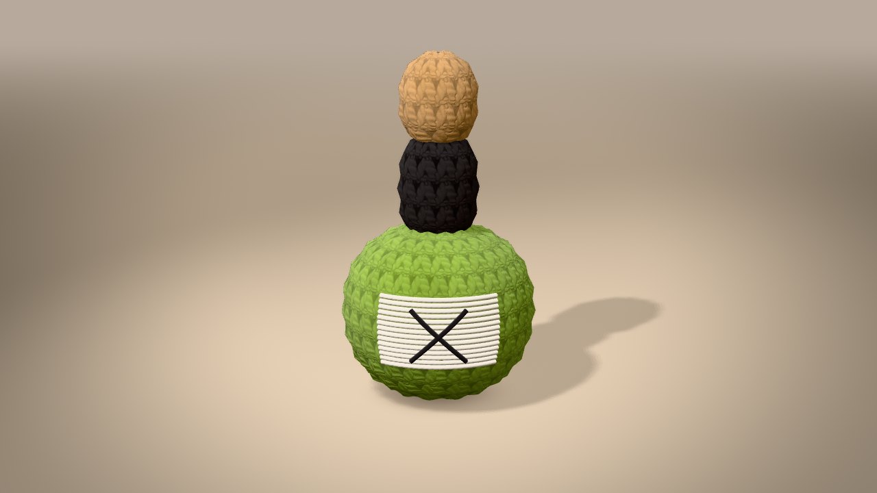 Potion Bottle in 3D: finished