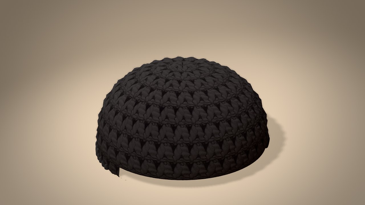 Spider Ornament in 3D: halfway