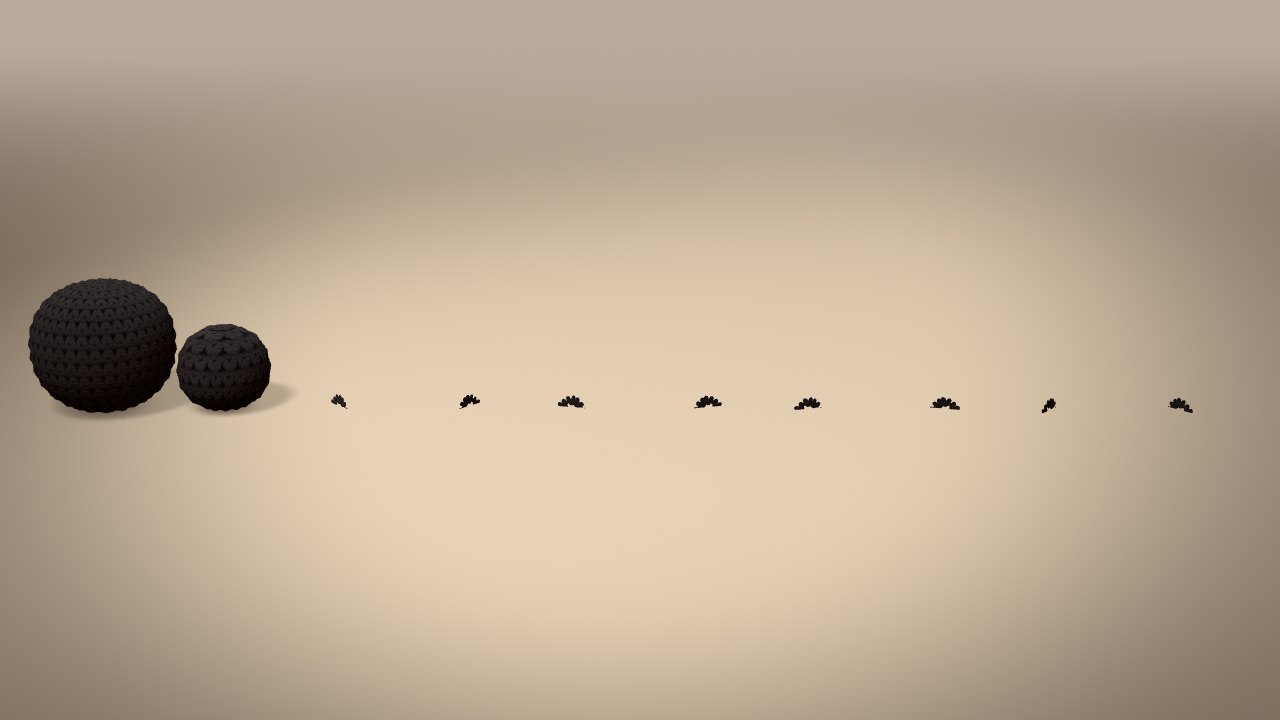 Spider Ornament in 3D: every piece