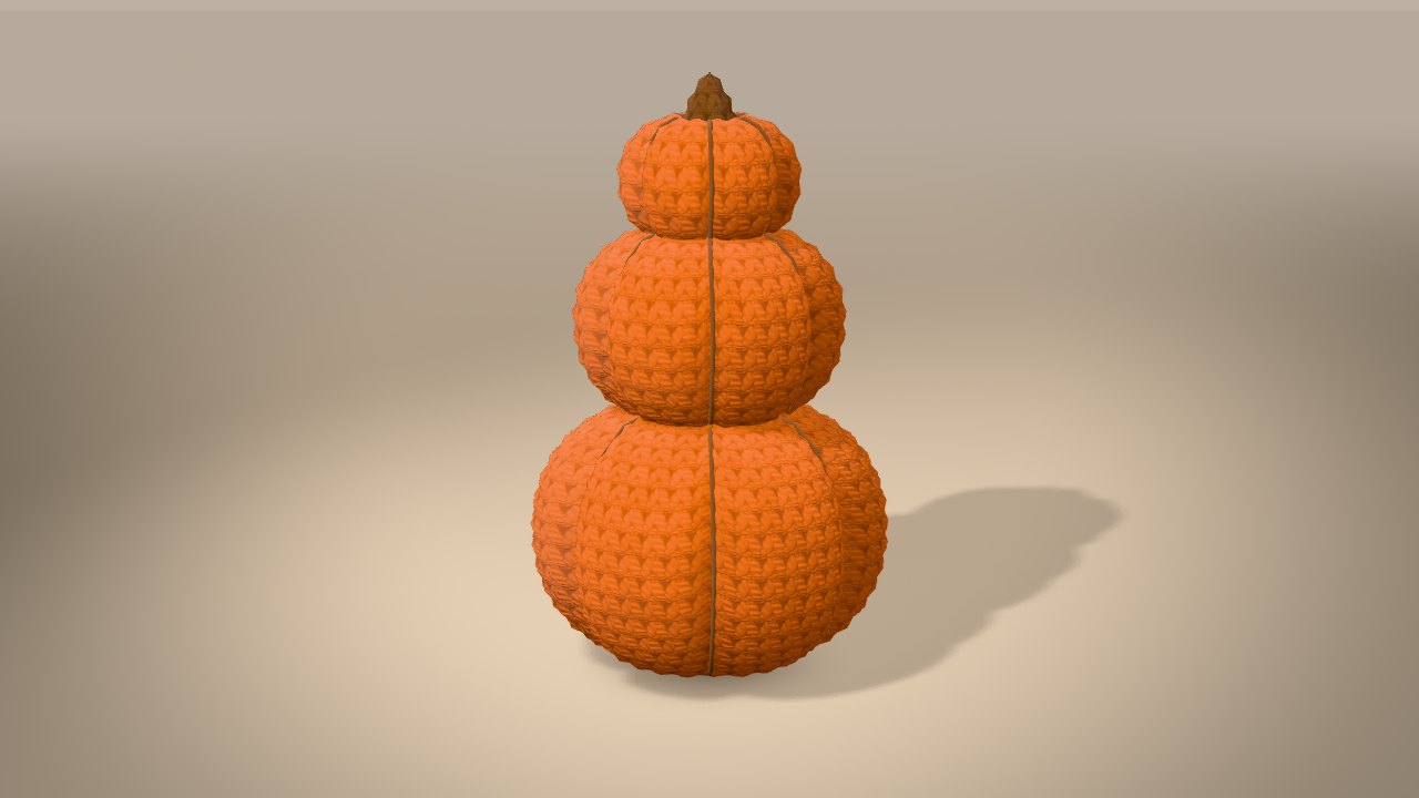 Stacking Pumpkins in 3D: finished