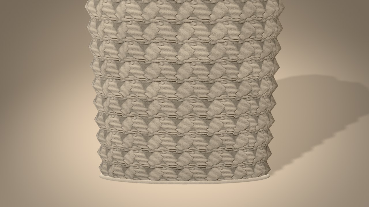 Tombstone Ornament in 3D: every piece