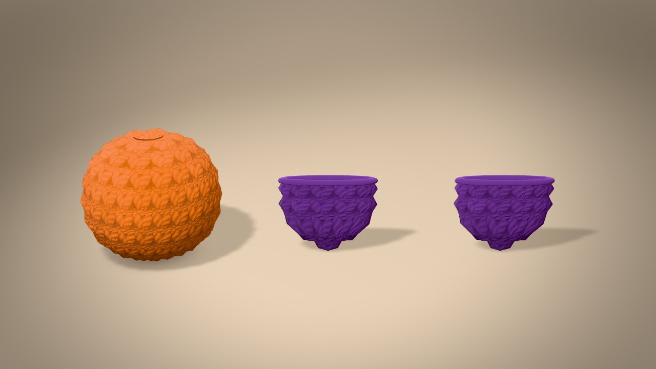 Wrapped Halloween Candy in 3D: every piece